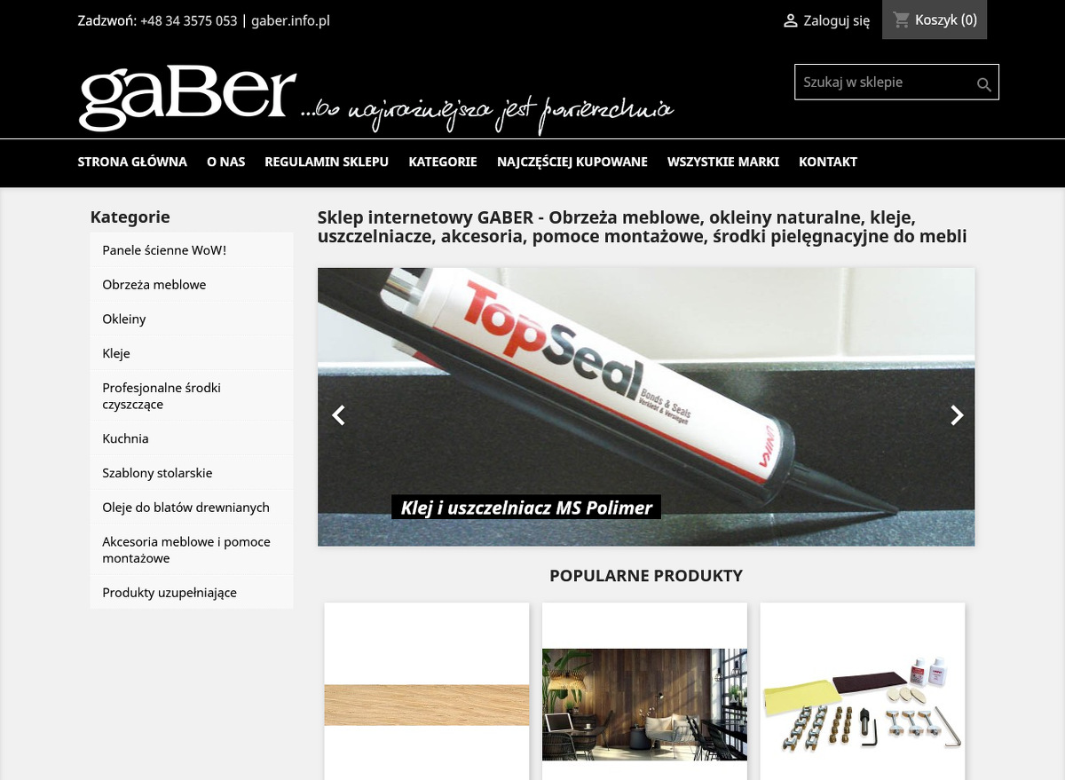 Sklep Gaber
