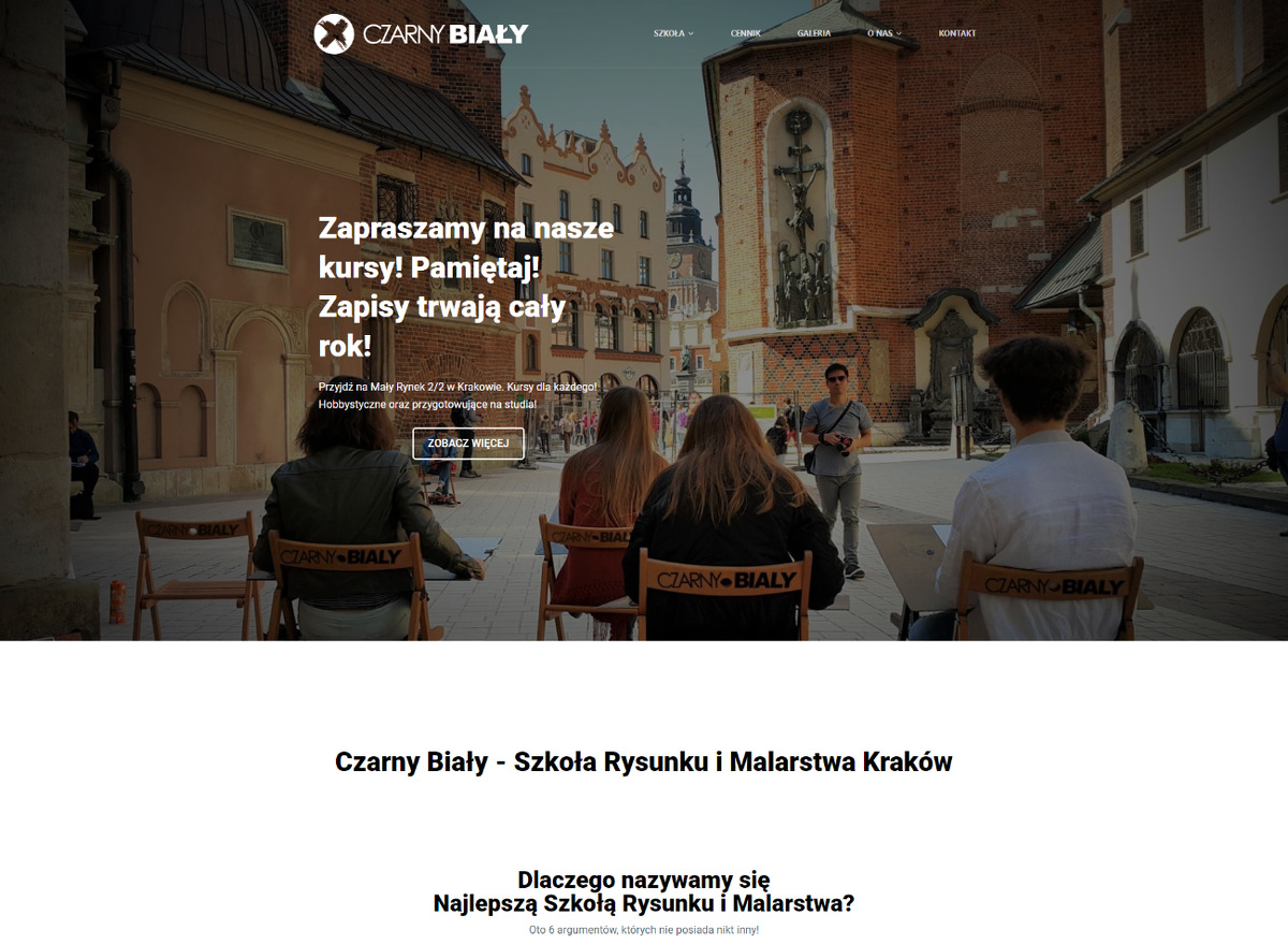 Czarny Biały